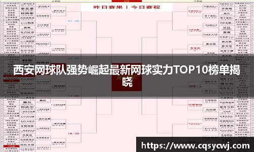 西安网球队强势崛起最新网球实力TOP10榜单揭晓